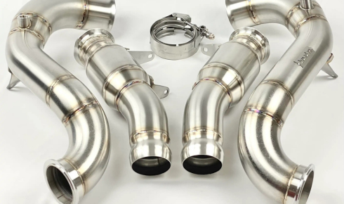 mercedes amg gt63 downpipe install